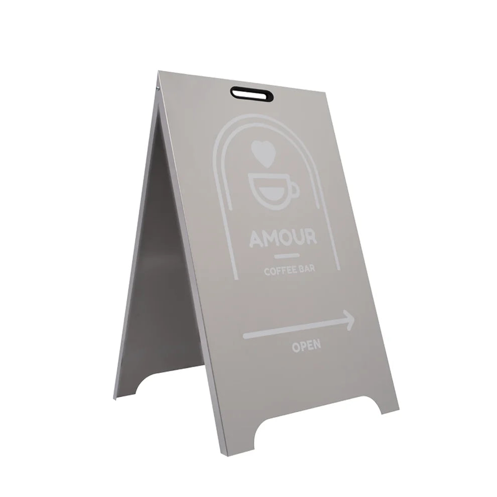 A-Çerçeve Metal Kaldırım Tabelası | Kafe, Restoran ve Butik İçin