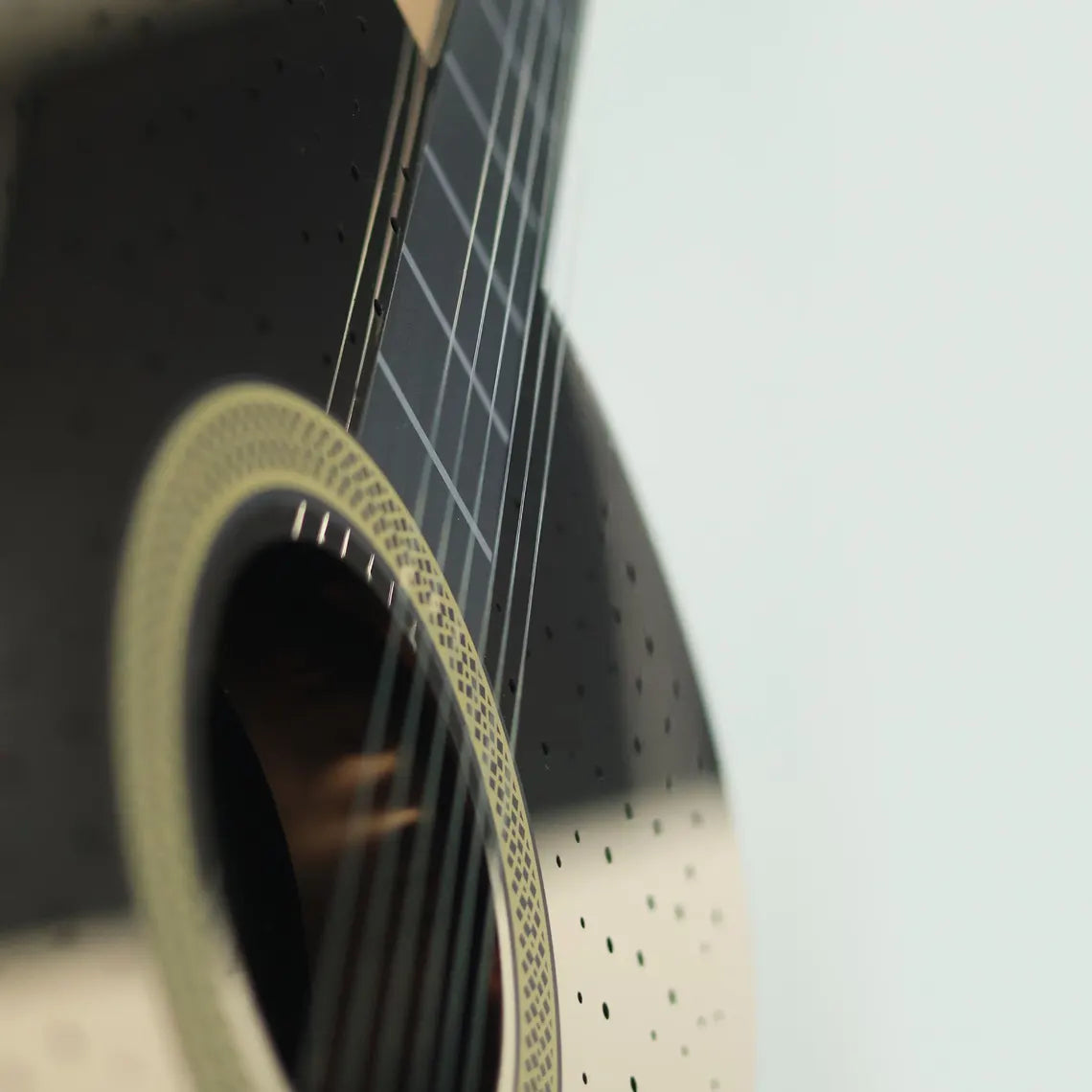Işıklı Gitar Duvar Dekoru, Paslanmaz Çelik LED Gitar Tablosu, Lüks Müzik Temalı Duvar Dekoru