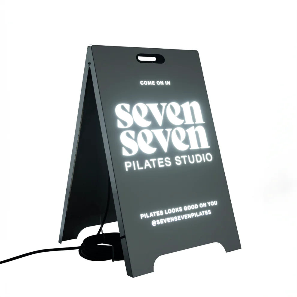 Kafeler İçin A Tabela, Sandviç Kaldırım Tabelası, Mağaza Önü Reklam Tabelası, Berber ve Butik Tabelası, Vitrin Önü Tabela, A Çerçeve Metal Tabela